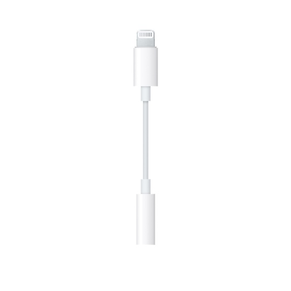 מתאם Apple Lightning to 3.5 mm Headphone Jack